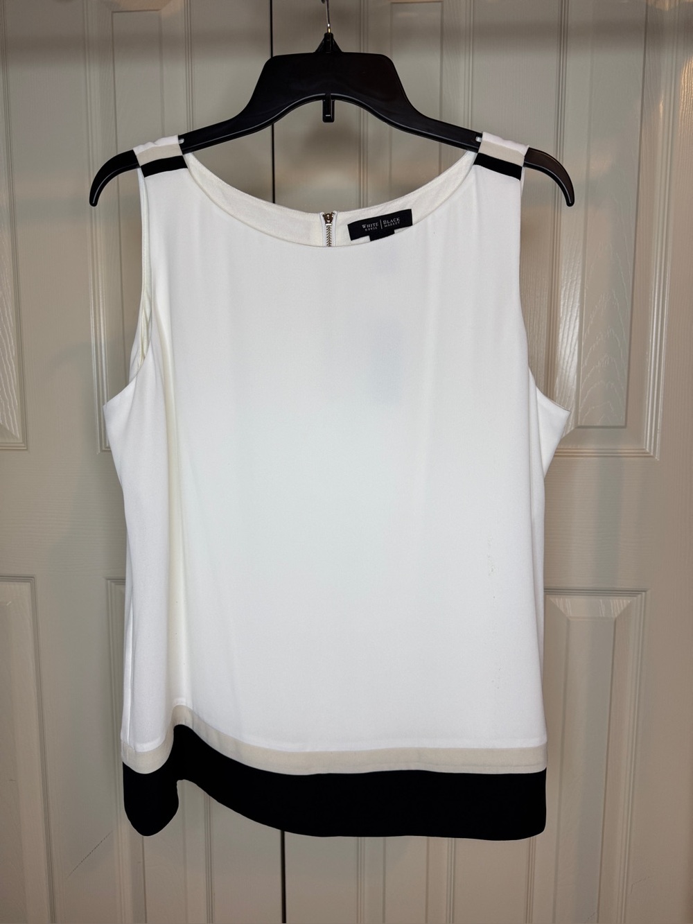 NWT White House Black Market cami tank white women’s size large